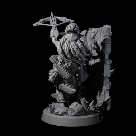 Four Piggybacking Goblin Duos Miniature for Dungeons and Dragons, Pathfinder or other TTRPGs