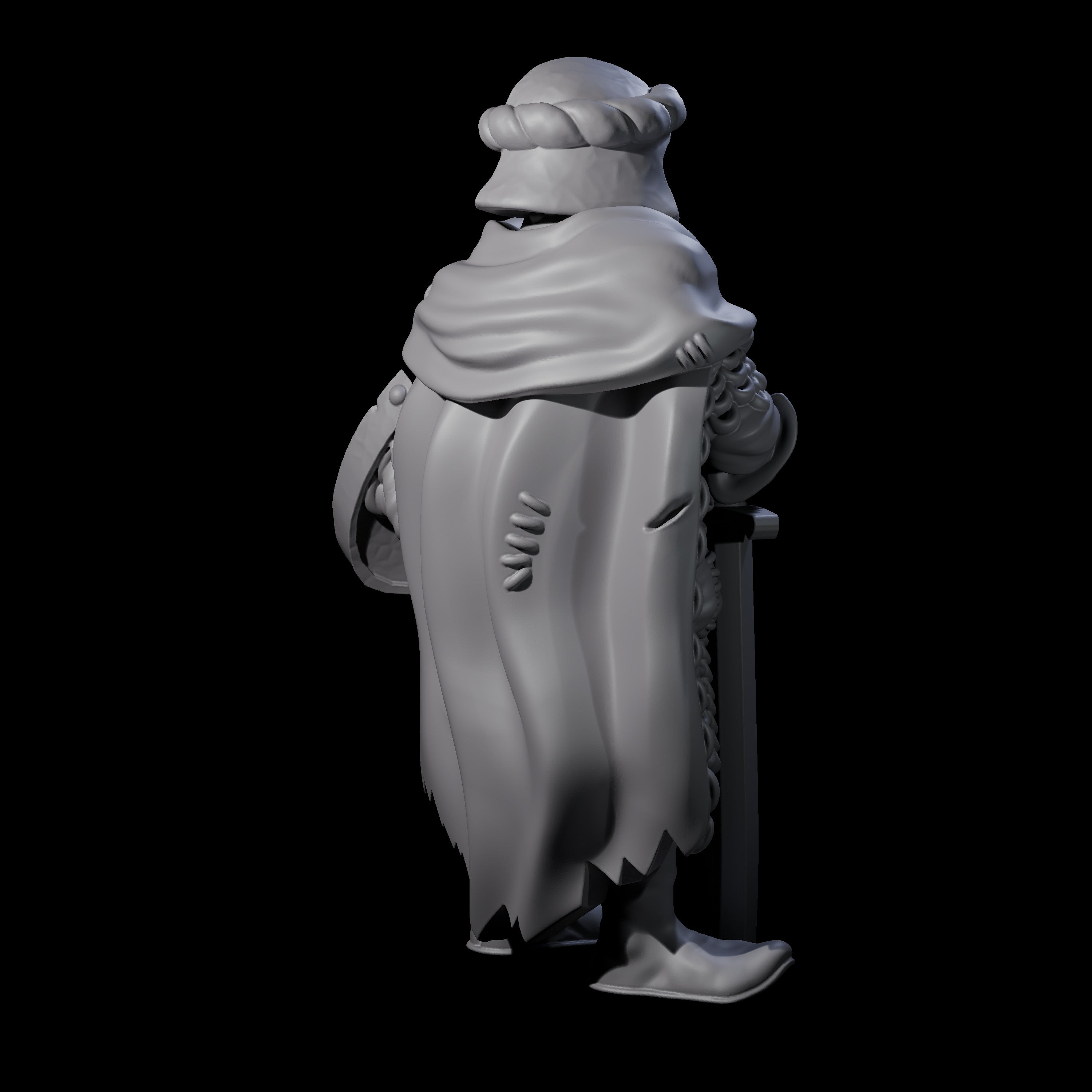 Four Pious Knights Miniature for Dungeons and Dragons, Pathfinder or other TTRPGs