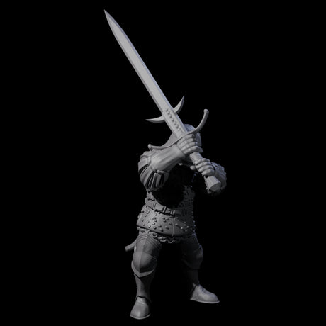 Four Pious Knights Miniature for Dungeons and Dragons, Pathfinder or other TTRPGs