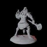 Four Powerful Tabaxi Warriors Miniature for Dungeons and Dragons, Pathfinder or other TTRPGs