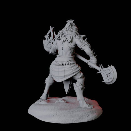 Four Powerful Tabaxi Warriors Miniature for Dungeons and Dragons, Pathfinder or other TTRPGs