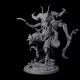 Four Prancing Jester Goristro Brutes Miniature for Dungeons and Dragons, Pathfinder or other TTRPGs