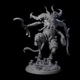 Four Prancing Jester Goristro Brutes Miniature for Dungeons and Dragons, Pathfinder or other TTRPGs