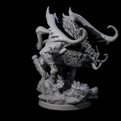 Four Primal Forest Beasts of the Green Wastes Miniature for Dungeons and Dragons, Pathfinder or other TTRPGs