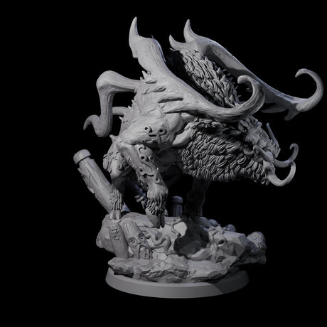 Four Primal Forest Beasts of the Green Wastes Miniature for Dungeons and Dragons, Pathfinder or other TTRPGs