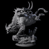Four Primal Forest Beasts of the Green Wastes Miniature for Dungeons and Dragons, Pathfinder or other TTRPGs