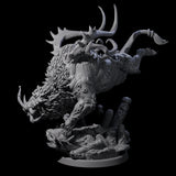 Four Primal Forest Beasts of the Green Wastes Miniature for Dungeons and Dragons, Pathfinder or other TTRPGs