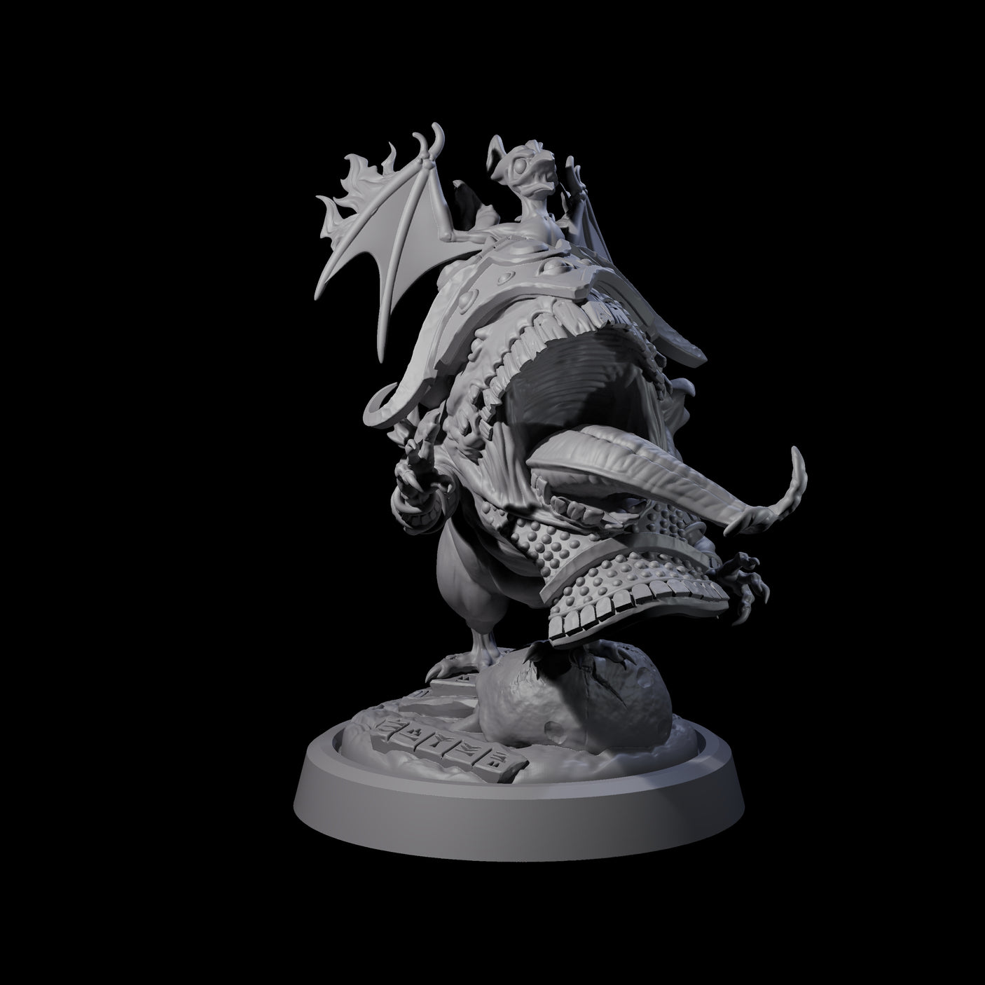 Four Putrid Otyugh Aberrations Miniature for Dungeons and Dragons, Pathfinder or other TTRPGs