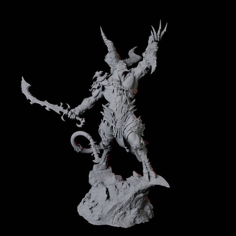 Four Raging Brimoraks Miniature for Dungeons and Dragons, Pathfinder or other TTRPGs