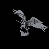 Four Raging Brimoraks Miniature for Dungeons and Dragons, Pathfinder or other TTRPGs
