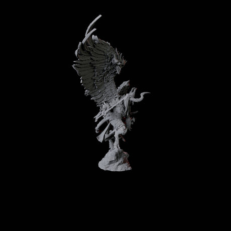 Four Raging Brimoraks Miniature for Dungeons and Dragons, Pathfinder or other TTRPGs