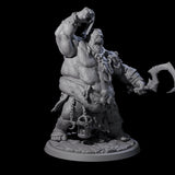 Four Raging Cyclops Miniature for Dungeons and Dragons, Pathfinder or other TTRPGs