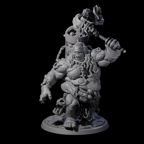 Four Raging Cyclops Miniature for Dungeons and Dragons, Pathfinder or other TTRPGs