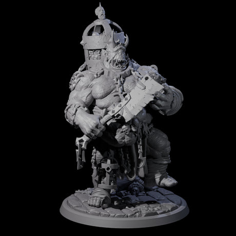 Four Raging Cyclops Miniature for Dungeons and Dragons, Pathfinder or other TTRPGs