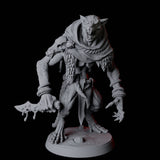 Four Ratfolk Brutes Miniature for Dungeons and Dragons, Pathfinder or other TTRPGs