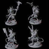 Four Ratfolk Filth Paladins Miniature for Dungeons and Dragons, Pathfinder or other TTRPGs