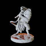 Four Ratfolk Scouts Miniature for Dungeons and Dragons, Pathfinder or other TTRPGs