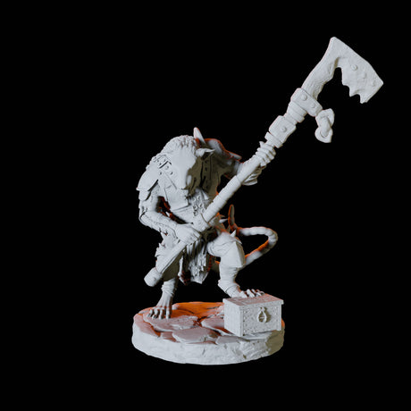 Four Ratfolk Scouts Miniature for Dungeons and Dragons, Pathfinder or other TTRPGs