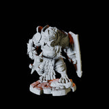 Four Ratfolk Soldiers Miniature for Dungeons and Dragons, Pathfinder or other TTRPGs
