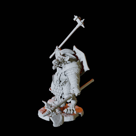 Four Ratfolk Soldiers Miniature for Dungeons and Dragons, Pathfinder or other TTRPGs
