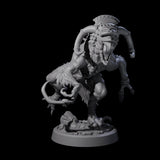 Four Ravaged Axe Beak Beasts Miniature for Dungeons and Dragons, Pathfinder or other TTRPGs