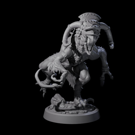 Four Ravaged Axe Beak Beasts Miniature for Dungeons and Dragons, Pathfinder or other TTRPGs