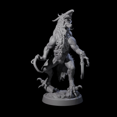 Four Ravaged Axe Beak Beasts Miniature for Dungeons and Dragons, Pathfinder or other TTRPGs