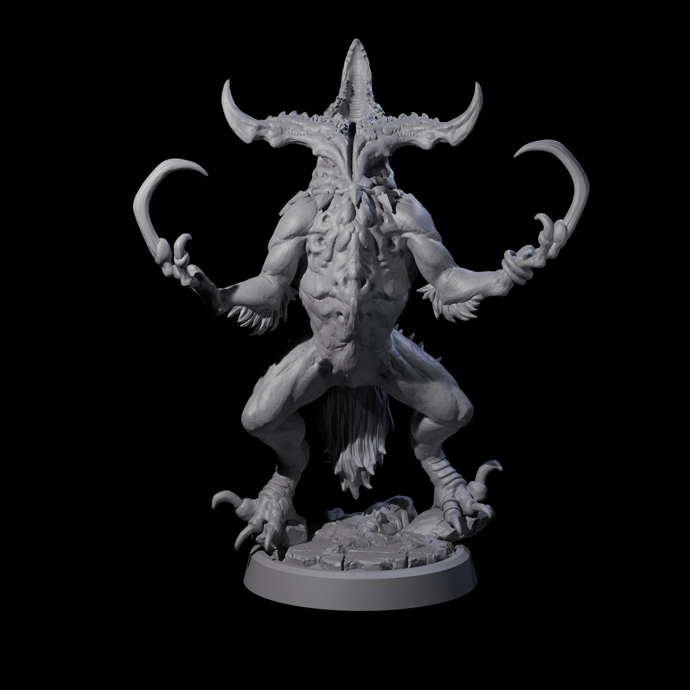 Four Ravaged Axe Beak Beasts Miniature for Dungeons and Dragons, Pathfinder or other TTRPGs