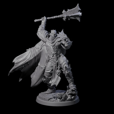 Four Risen Death Knights Miniature for Dungeons and Dragons, Pathfinder or other TTRPGs