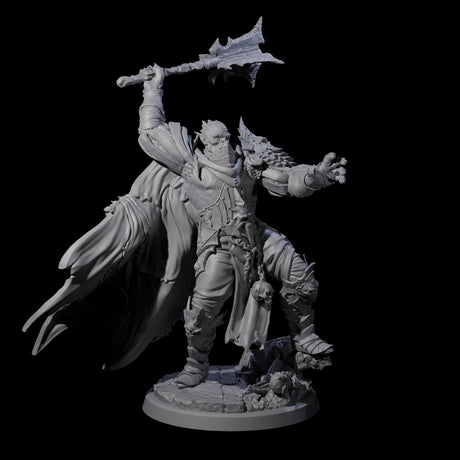 Four Risen Death Knights Miniature for Dungeons and Dragons, Pathfinder or other TTRPGs
