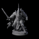 Four Risen Death Knights Miniature for Dungeons and Dragons, Pathfinder or other TTRPGs