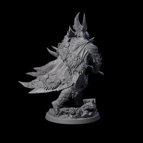 Four Risen Death Knights Miniature for Dungeons and Dragons, Pathfinder or other TTRPGs