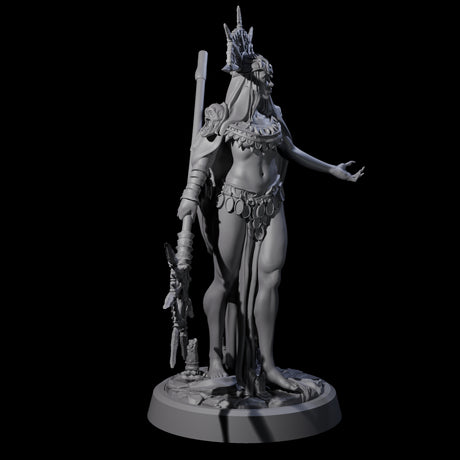 Four Ritualistic Cultists Miniature for Dungeons and Dragons, Pathfinder or other TTRPGs