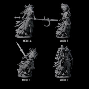 Four Roaming Darvakkas Miniature for Dungeons and Dragons, Pathfinder or other TTRPGs
