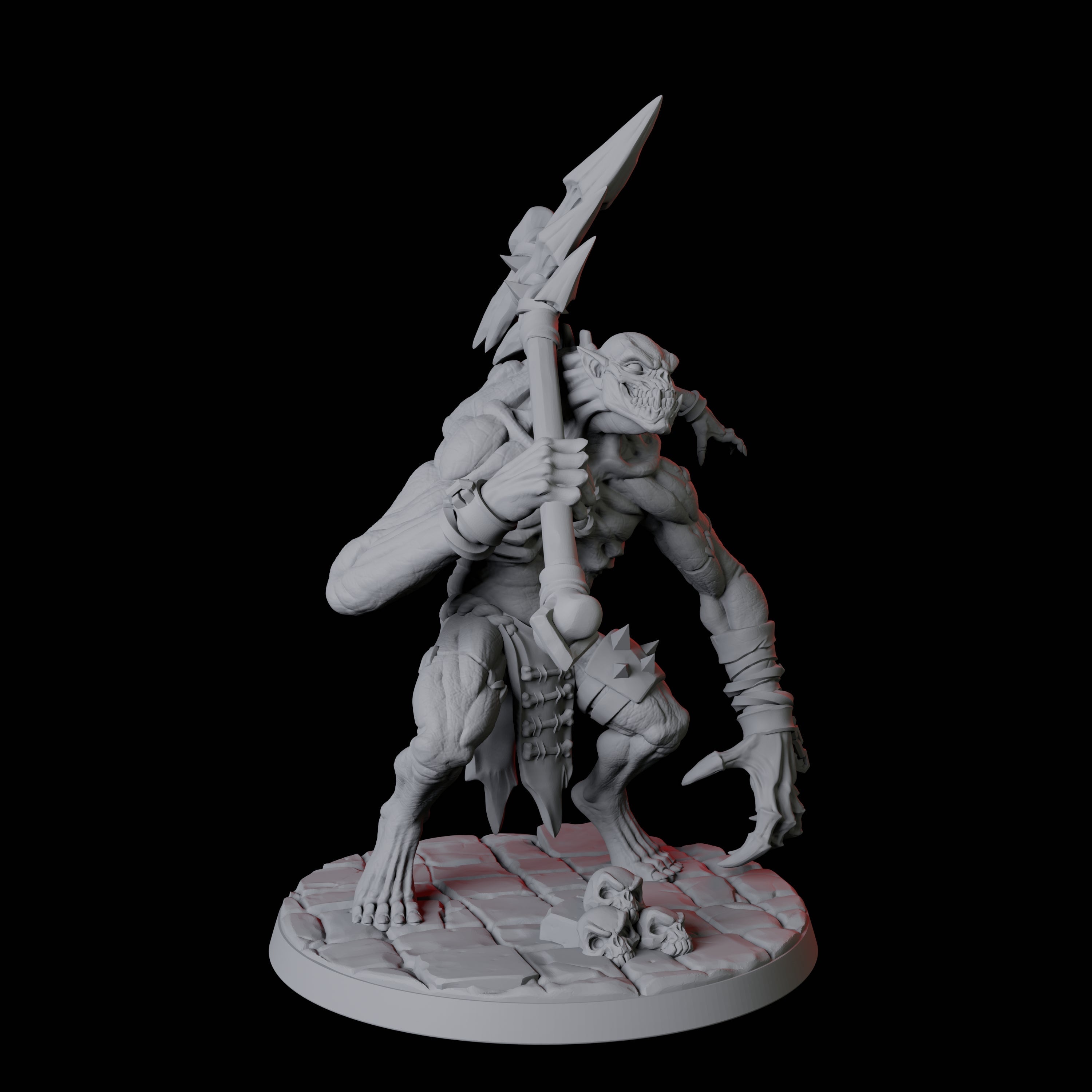 Four Roaming Ghasts Miniature for Dungeons and Dragons, Pathfinder or other TTRPGs