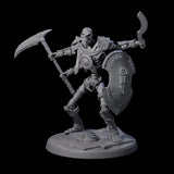 Four Roaming Skeletal Hulks Miniature for Dungeons and Dragons, Pathfinder or other TTRPGs