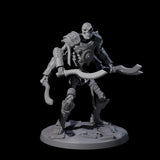 Four Roaming Skeletal Hulks Miniature for Dungeons and Dragons, Pathfinder or other TTRPGs