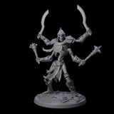 Four Roaming Skeletal Hulks Miniature for Dungeons and Dragons, Pathfinder or other TTRPGs