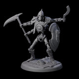 Four Roaming Skeletal Hulks Miniature for Dungeons and Dragons, Pathfinder or other TTRPGs