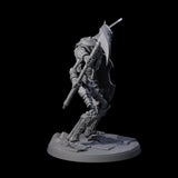 Four Roaming Skeletal Hulks Miniature for Dungeons and Dragons, Pathfinder or other TTRPGs