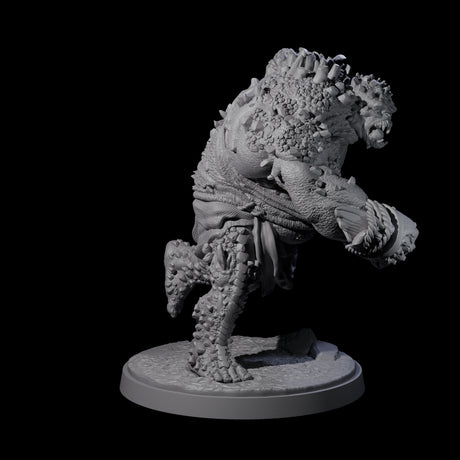 Four Rocky Ogres Miniature for Dungeons and Dragons, Pathfinder or other TTRPGs