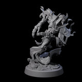 Four Sandy Wraith Lords Miniature for Dungeons and Dragons, Pathfinder or other TTRPGs