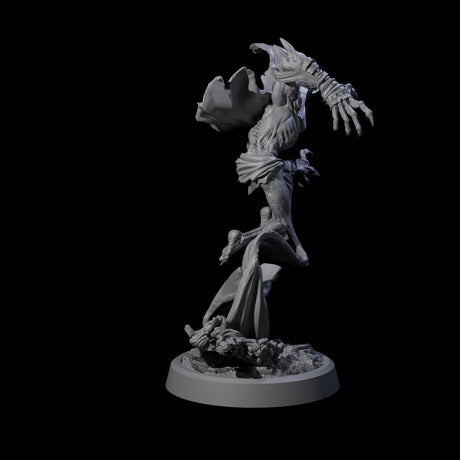 Four Sandy Wraith Lords Miniature for Dungeons and Dragons, Pathfinder or other TTRPGs