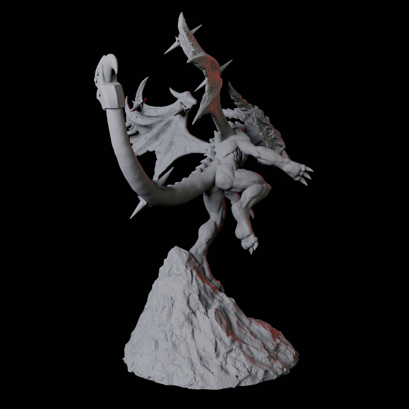 Four Sassy Imps Miniature for Dungeons and Dragons, Pathfinder or other TTRPGs