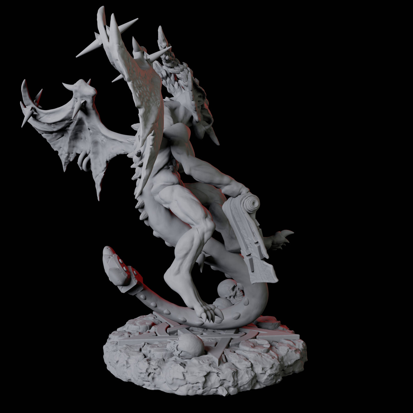 Four Sassy Imps Miniature for Dungeons and Dragons, Pathfinder or other TTRPGs