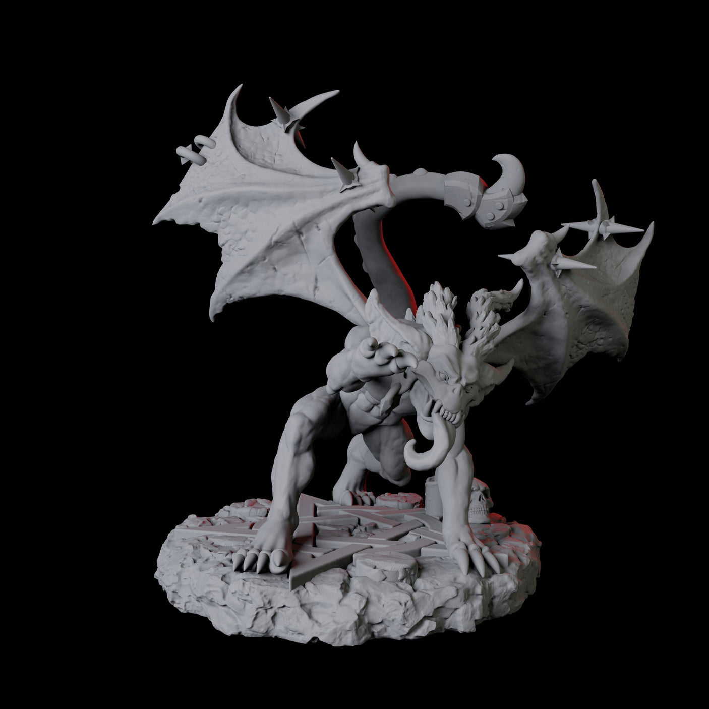 Four Sassy Imps Miniature for Dungeons and Dragons, Pathfinder or other TTRPGs