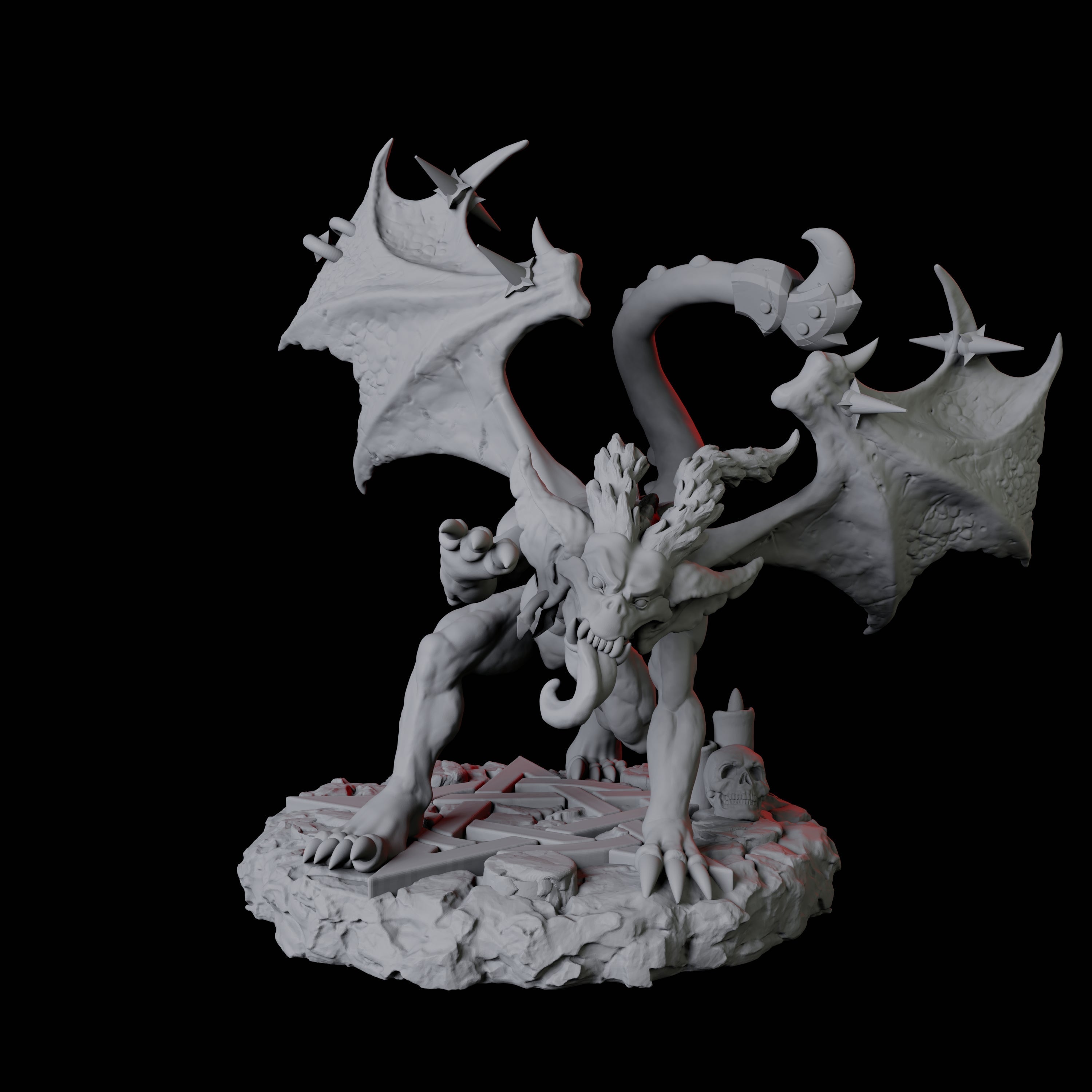 Four Sassy Imps Miniature for Dungeons and Dragons, Pathfinder or other TTRPGs