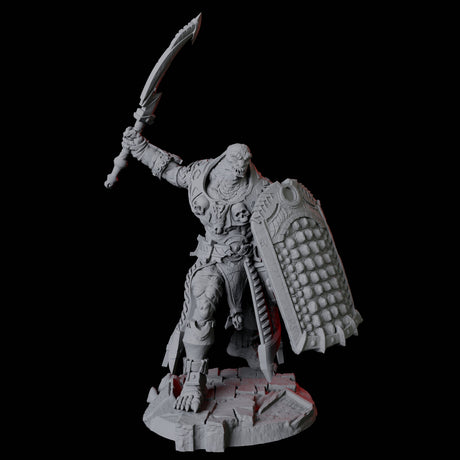 Four Saurian War Priests Miniature for Dungeons and Dragons, Pathfinder or other TTRPGs