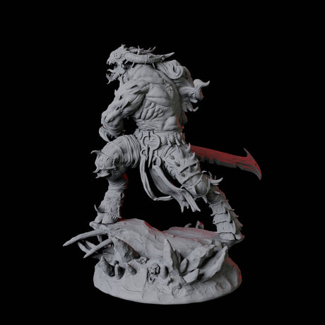 Four Savage Roru Demons Miniature for Dungeons and Dragons, Pathfinder or other TTRPGs
