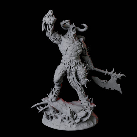 Four Savage Roru Demons Miniature for Dungeons and Dragons, Pathfinder or other TTRPGs